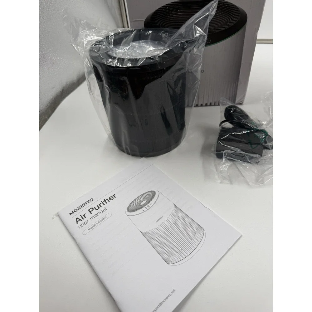MORENTO Air Purifiers for Home, Air Purifier for Smoke Pet Dander Odors with ...